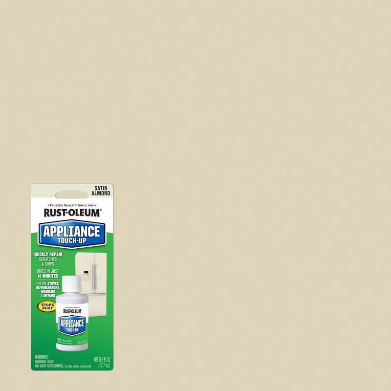 Rust-Oleum 203001 Specialty Gloss Almond Appliance Touch-Up Paint 0.6 oz