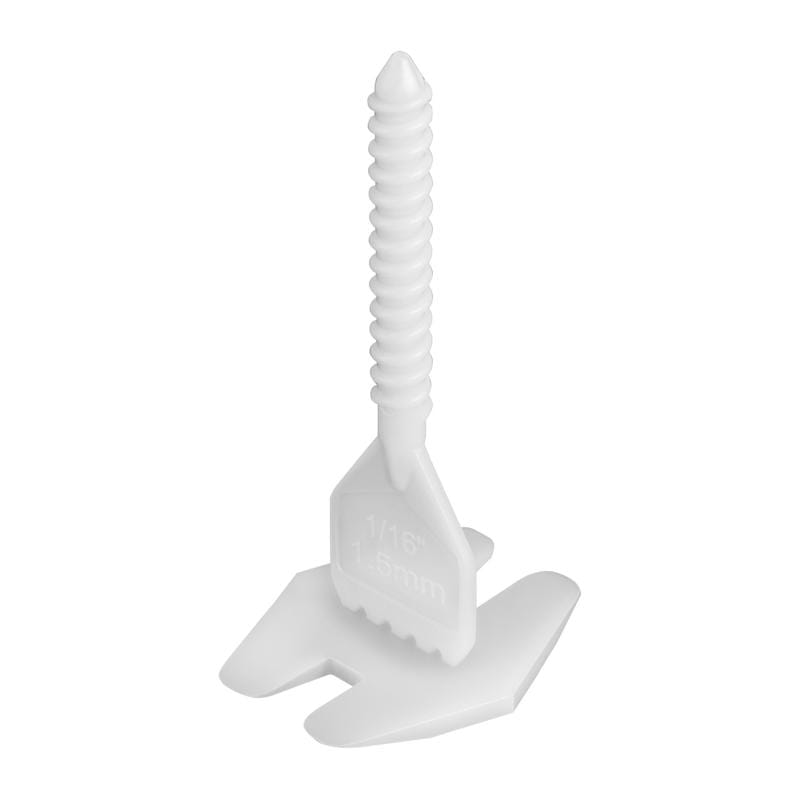Qep 99735 Lash 2.61 in. H X 1.11 in. W X 1.59 in. L Plastic Tile Leveling Clips 100 pc