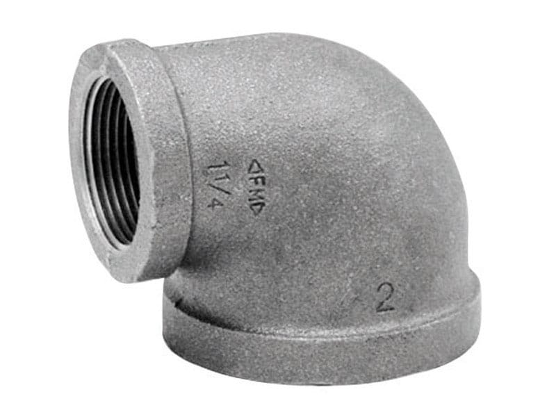 Anvil 8700125506 1 in. FPT X 3/4 in. D FPT Galvanized Malleable Iron Elbow