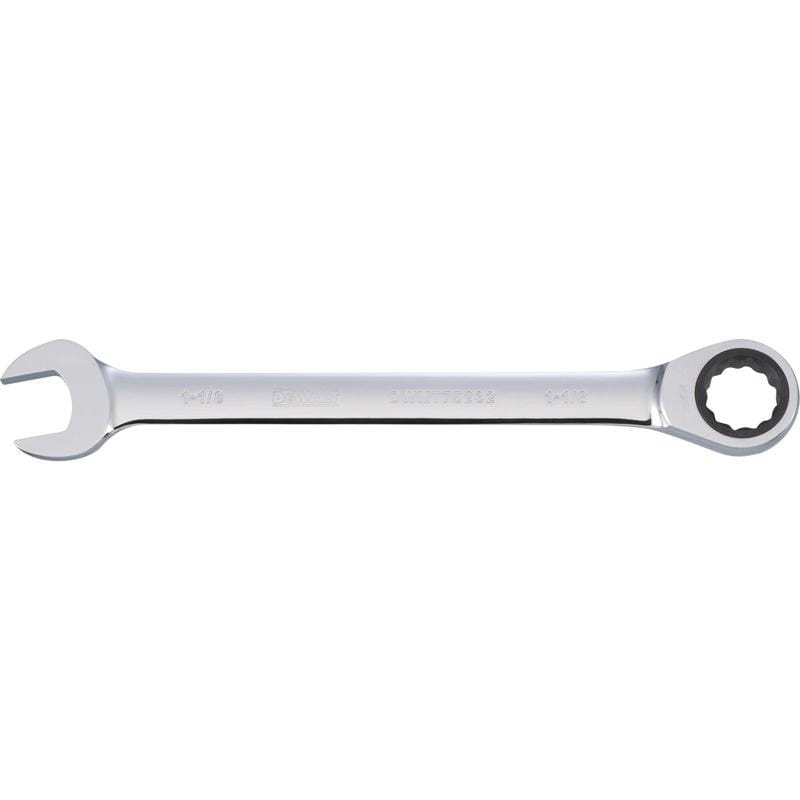 Dewalt DWMT75232OSP 1-1/8 in. X 1-1/8 in. SAE Ratcheting Combination Wrench 14-1/8 in. L 1 pc
