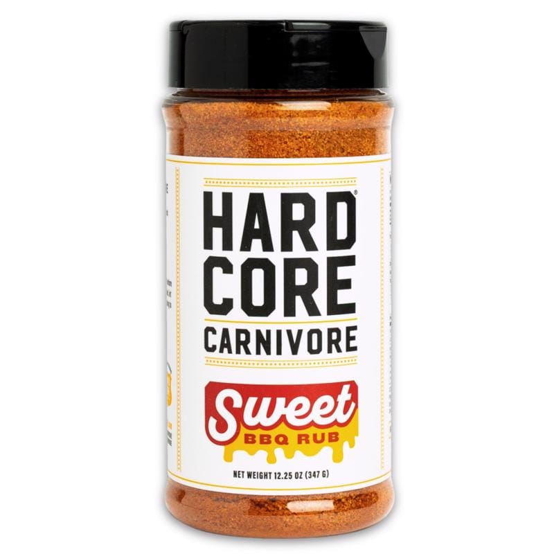 Hardcore Carnivore HCC183P12S Sweet BBQ Bar-B-Q Rub/Seasoning 12.25 oz