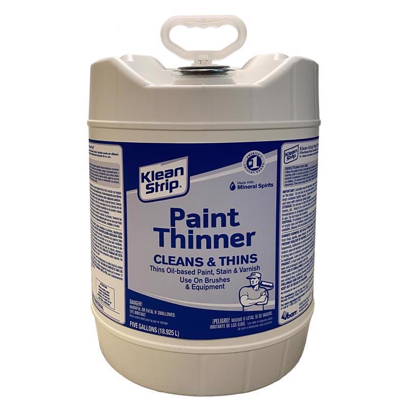 Klean Strip CKPT94402CA Mineral Spirits Paint Thinner 5 gal