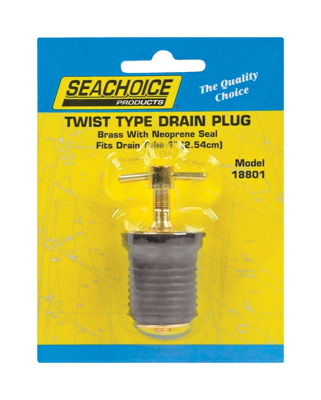 Seachoice 50-18801 Brass 6.8 in. L X 1 in. W Drain Plug