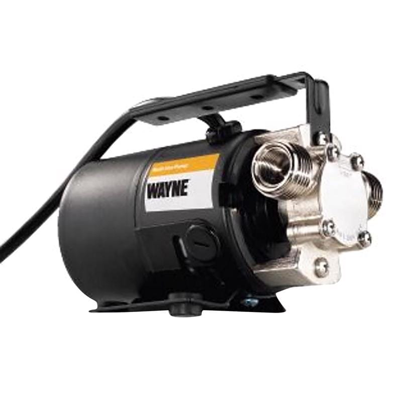 Wayne PC2 1/10 HP 410 gph Aluminum Switchless Switch Bottom AC Transfer Pump
