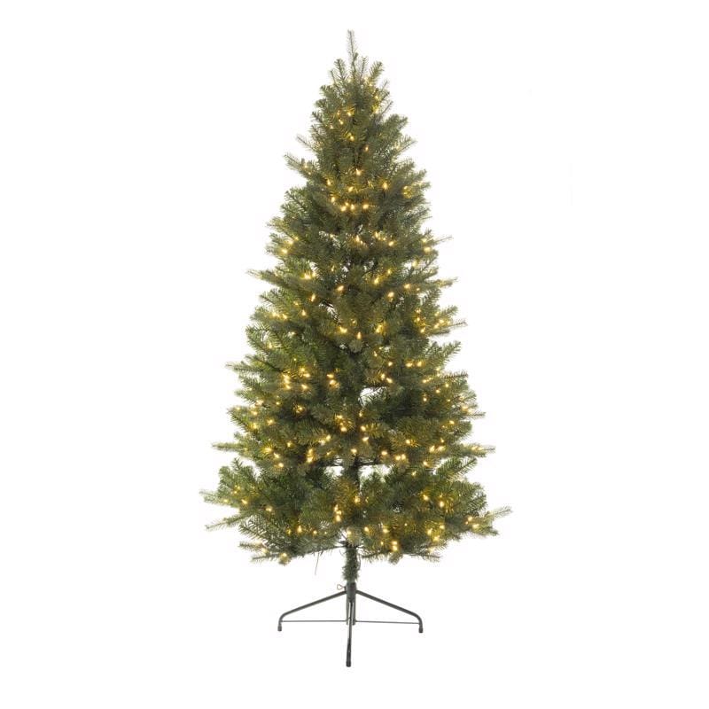 Holiday Bright Lights 24-06012A 6 ft. Full LED 450 ct Virginia Color Changing Christmas Tree