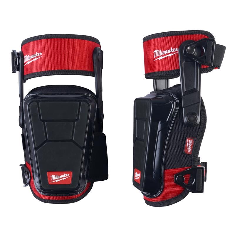Milwaukee 48-73-6051 8 in. L X 7 in. W Nylon Stabilizer Performance Knee Pads Black/Red One Size Fits Most