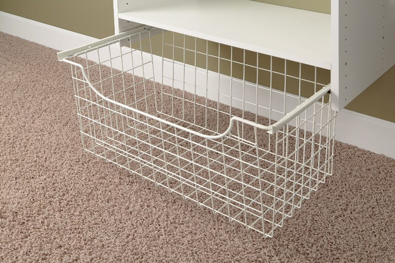 Easy Track 1312 12 in. H X 24 in. W X 14 in. L Stainless Steel Closet Organizer