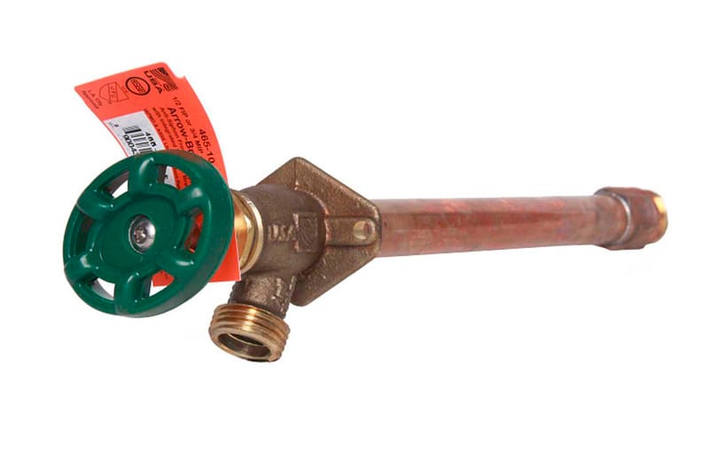 Arrowhead 465-10QTLF 3/4 in. MHT X 3/4 in. MIP Anti-Siphon Brass Wall Hydrant