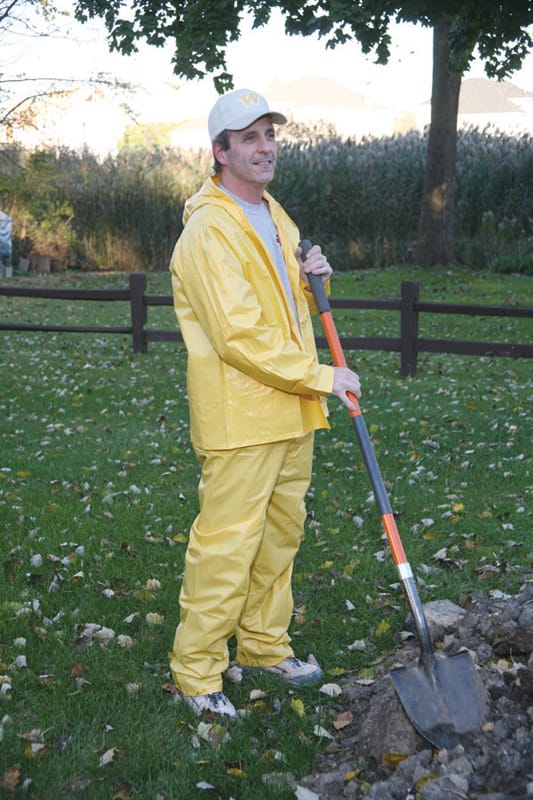 Boulder Creek 61213CM Yellow Vinyl Rain Suit Large 20 mil