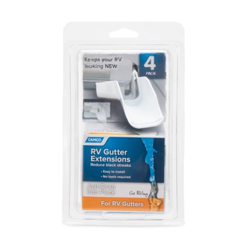 Camco 42123 Gutter Extensions 4 pk