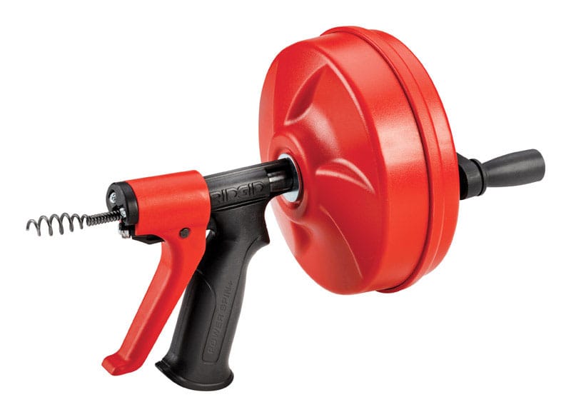 Ridgid 57043 Power Spin+ 25 ft. L Snake Drain Auger