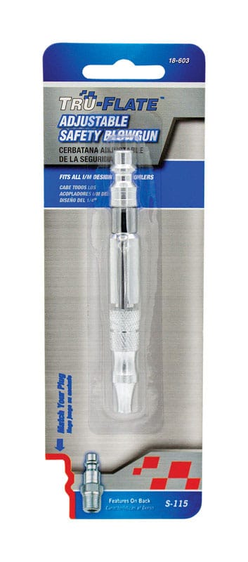 Tru-Flate TRFL18603 Steel Air Blow Gun 1/4 in.