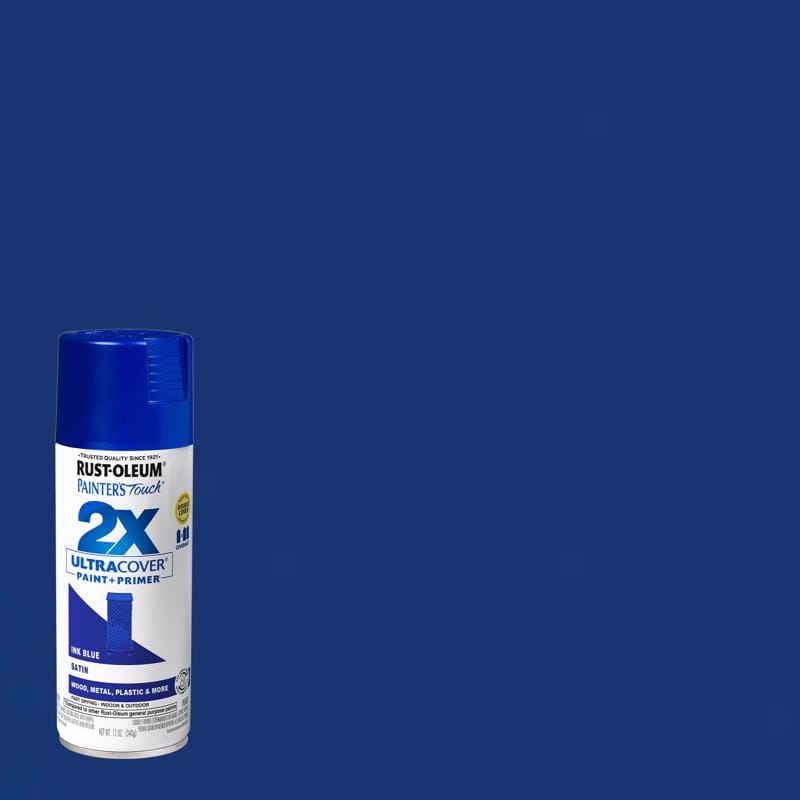 Rustoleum 334093 Sprypnt 2X Sat Ink Blue