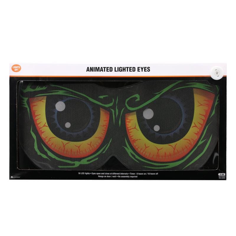 Occasions 33482 11 in. LED Animated Lighted Eyes Halloween Decor