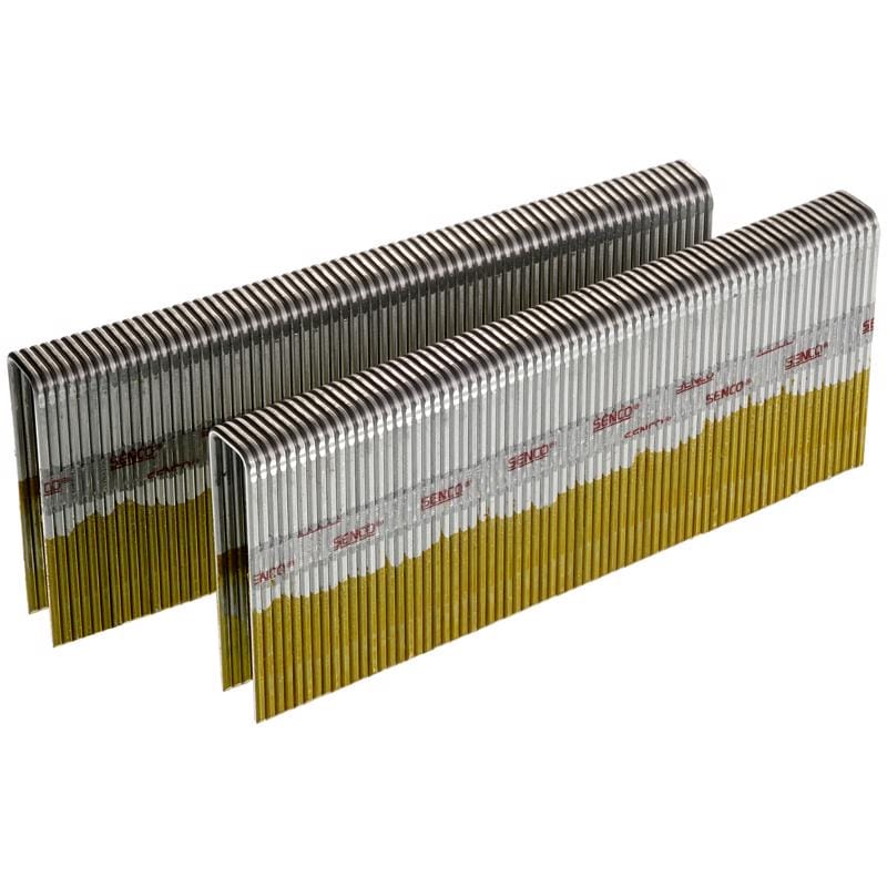 Senco N19BAB N-Series 7/16 in. W X 1-3/4 in. L 16 Ga. Narrow Crown Heavy Wire Staples 10000 pk