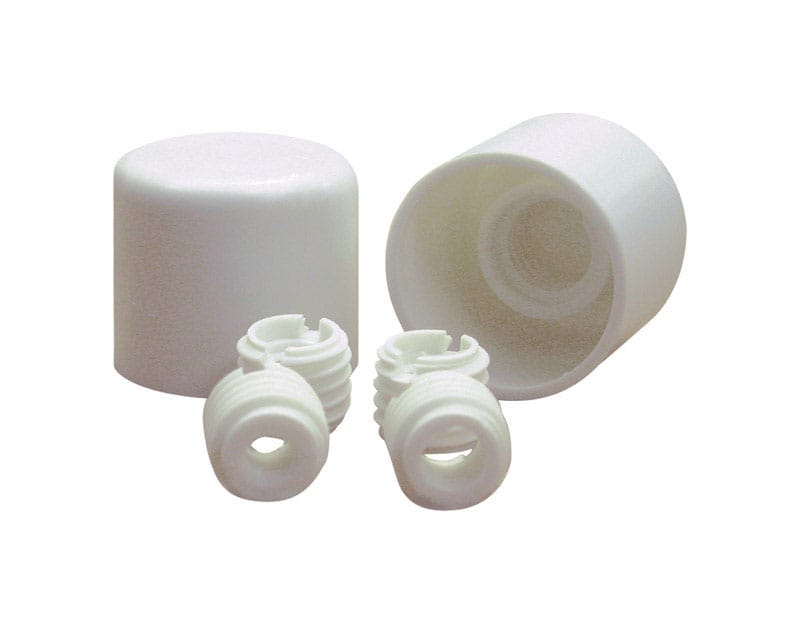 Danco 9D00088877 Toilet Bolt Caps White Plastic For Universal