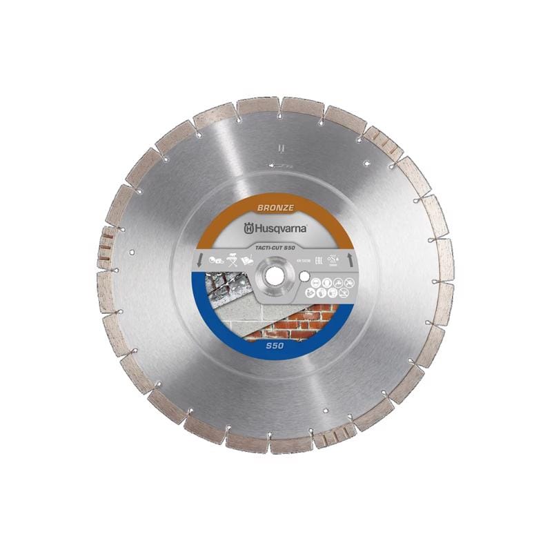 Husqvarna 582705203 12 in. D X 1 in. Tacti-Cut S50 Plus Diamond Circular Saw Blade 1 pc