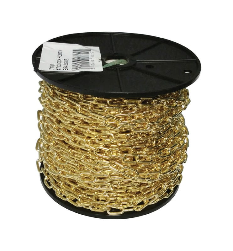Baron 7170 82 ft. Twist Link Steel Chain 0.06 in. D X 82 ft. L