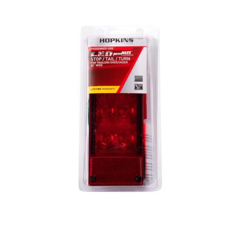 Hopkins C7298TM Power Maxx Red Rectangular Trailer LED Light