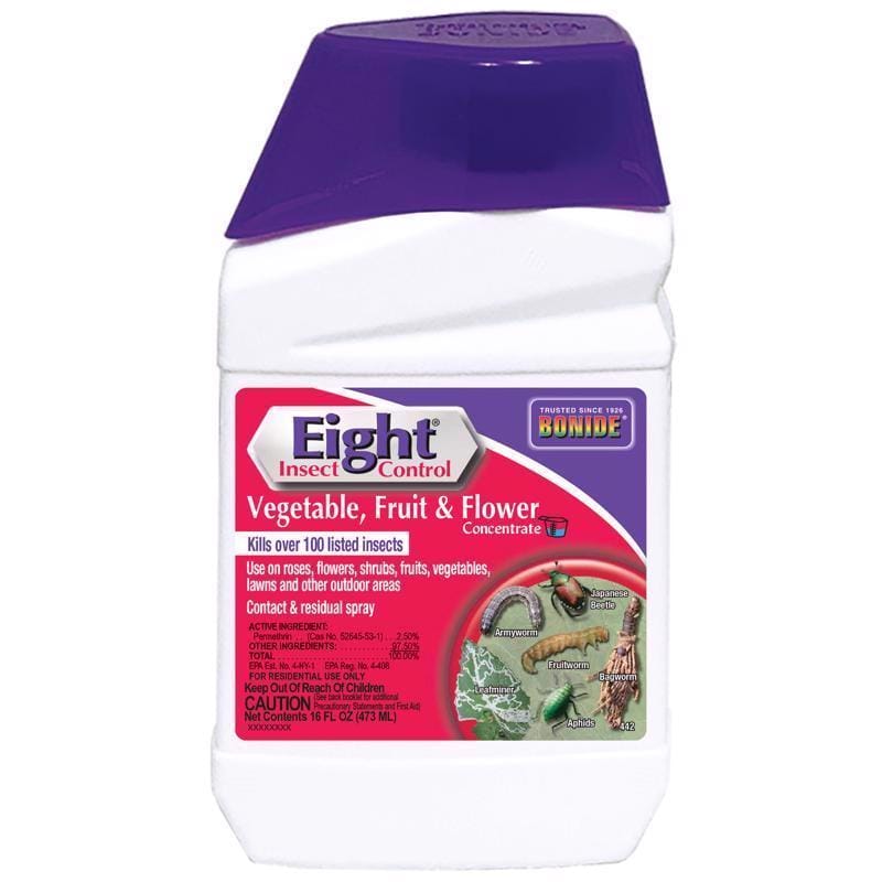 Bonide 442 Eight Yard & Garden Insect Killer Liquid Concentrate 16 oz
