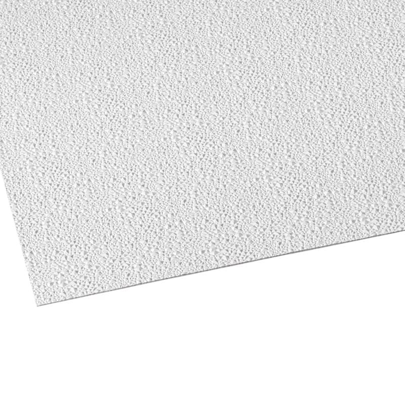 Palram 189963 Palclad Pro 96 in. H X 48 in. W Embossed White Wall Panel