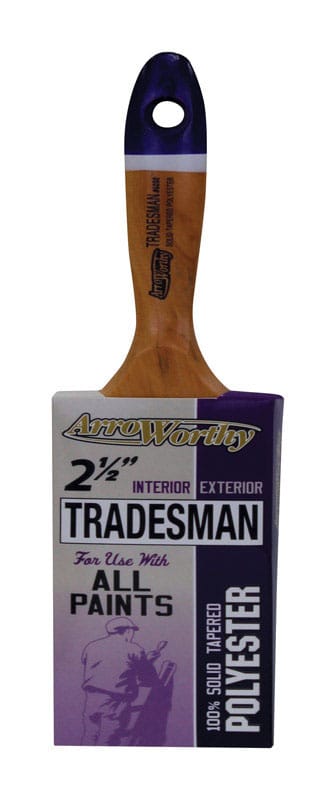 ArroWorthy 6030 0250 Tradesman 2-1/2 in. Chiseled Paint Brush