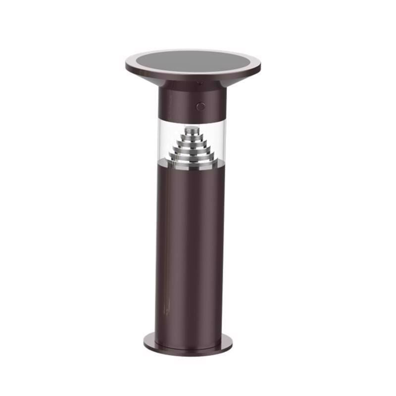 Feit BOLLRDSYNCSOLBZ OneSync Oil Rubbed Bronze Solar Powered 0.4 W LED Bollard Light 1 pk