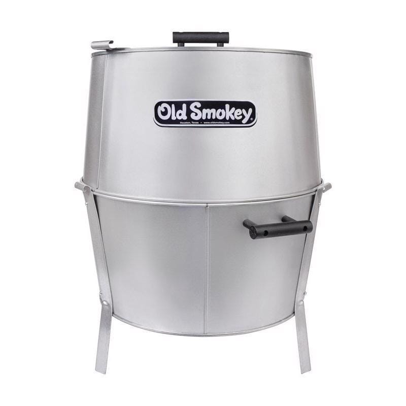 Old Smokey Products #22 21 in. Large Charcoal Grill Silver