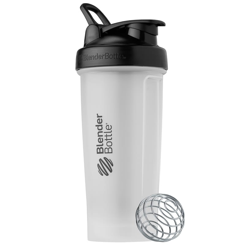 Blenderbottle 49408 Blender Bottle 28 oz Black/White BPA Free Classic Blender Bottle