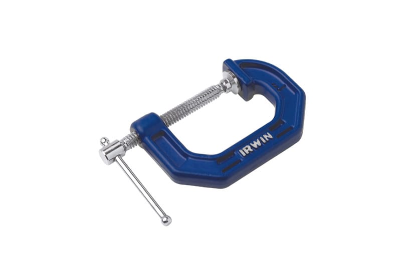 Irwin 225101ZR Quick-Grip 1 in. X 1-1/8 in. D Adjustable C-Clamp 900 lb