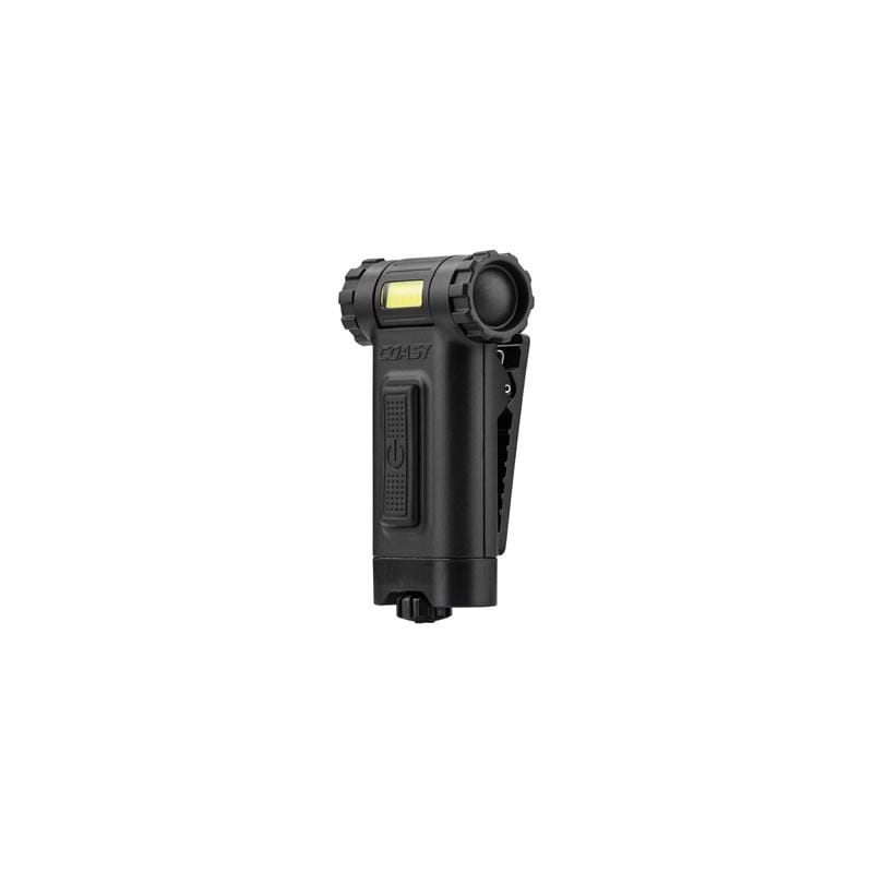 Coast 21019 HX4 120 lm Black LED COB Clip Light AAA Battery