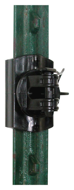Gallagher G681034 Pinlock Wide Jaw Insulator Black