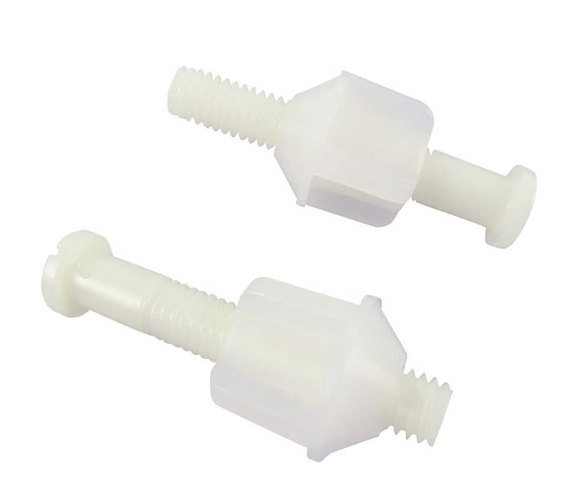 Danco 9D00088095 Toilet Seat Hinge Bolts White Plastic For Universal