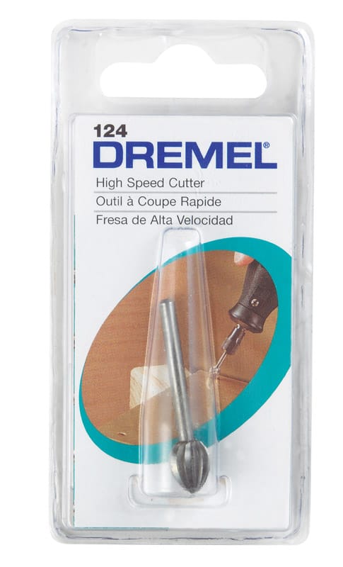 Dremel 124 5/16 in. X 1.5 in. L High Speed Steel High Speed Cutter 1 pk