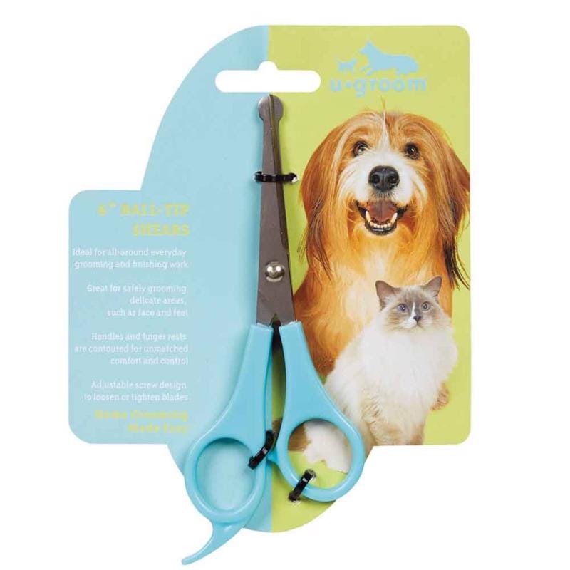 Conairpro US9051 06 UGroom Blue Cat/Dog Shear 1 pk