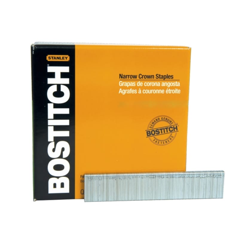 Bostitch SX50351-3/16G SX 7/32 in. W X 1-3/16 in. L 18 Ga. Narrow Crown Staples 3000 pk