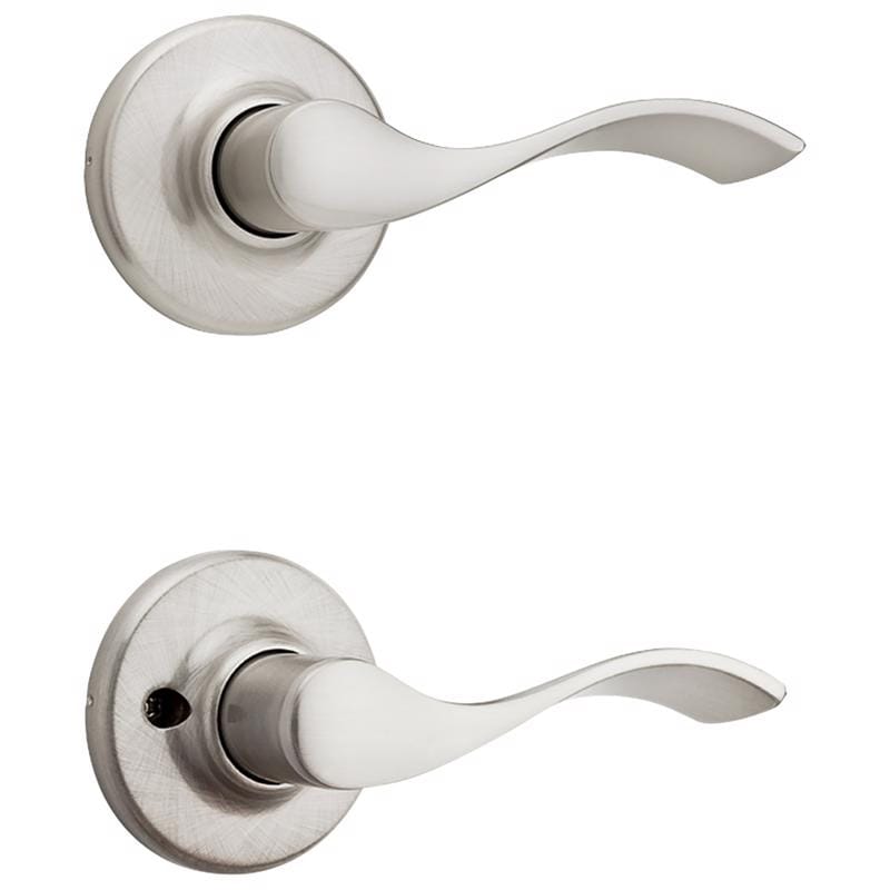Kwikset 92001-525 Balboa Satin Nickel Passage Lever