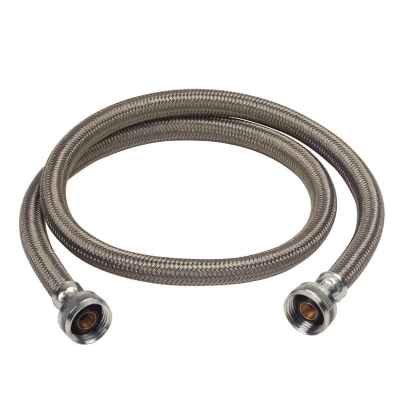 BrassCraft BL12-48WA P Speedi Plumb 3/4 in. FHT pc X 3/4 in. D FHT 48 in. Polymer Washing Machine Supply Line