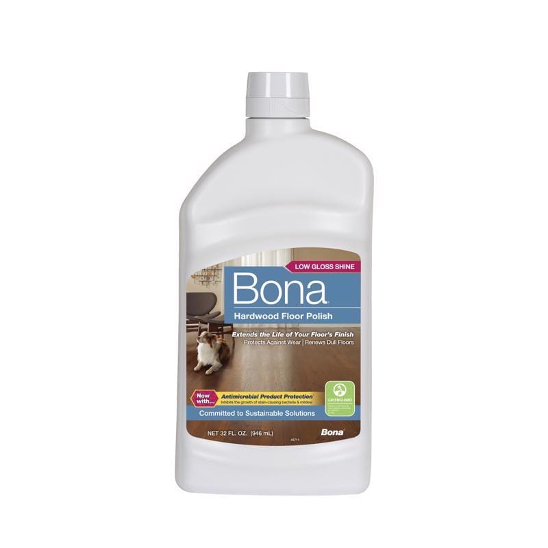 Bona WP500351001 Low Gloss Hardwood Floor Polish Liquid 32 oz