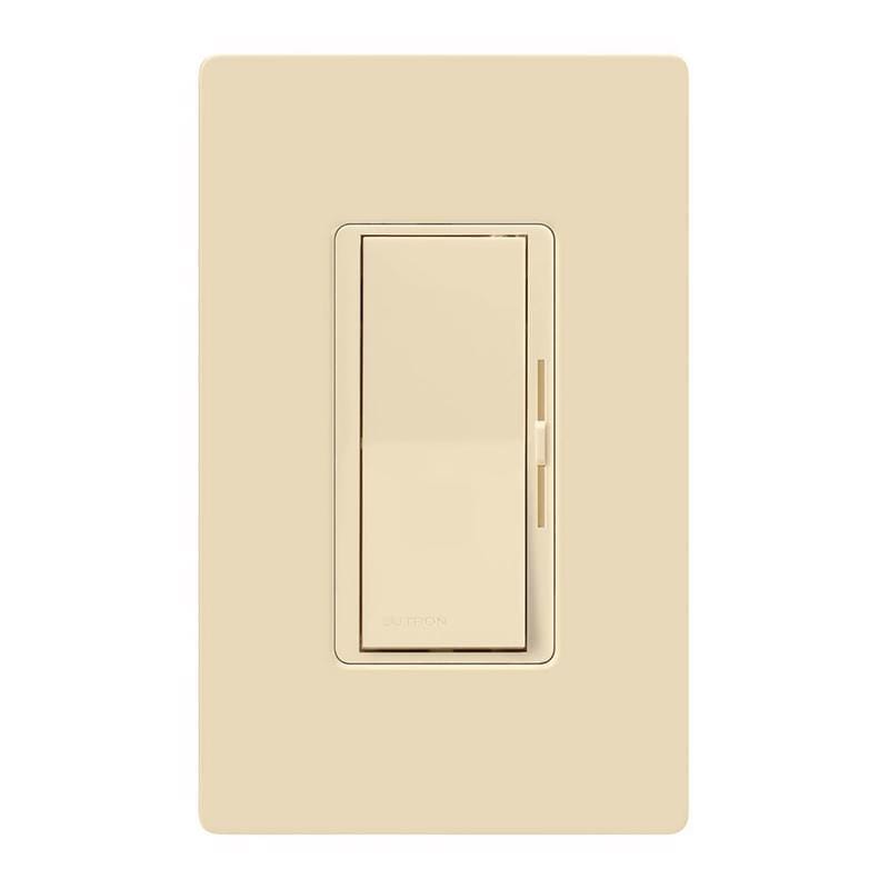 Lutron DVWCL-153PH-IV Diva Ivory 150 W 3-Way Dimmer Switch 1 pk
