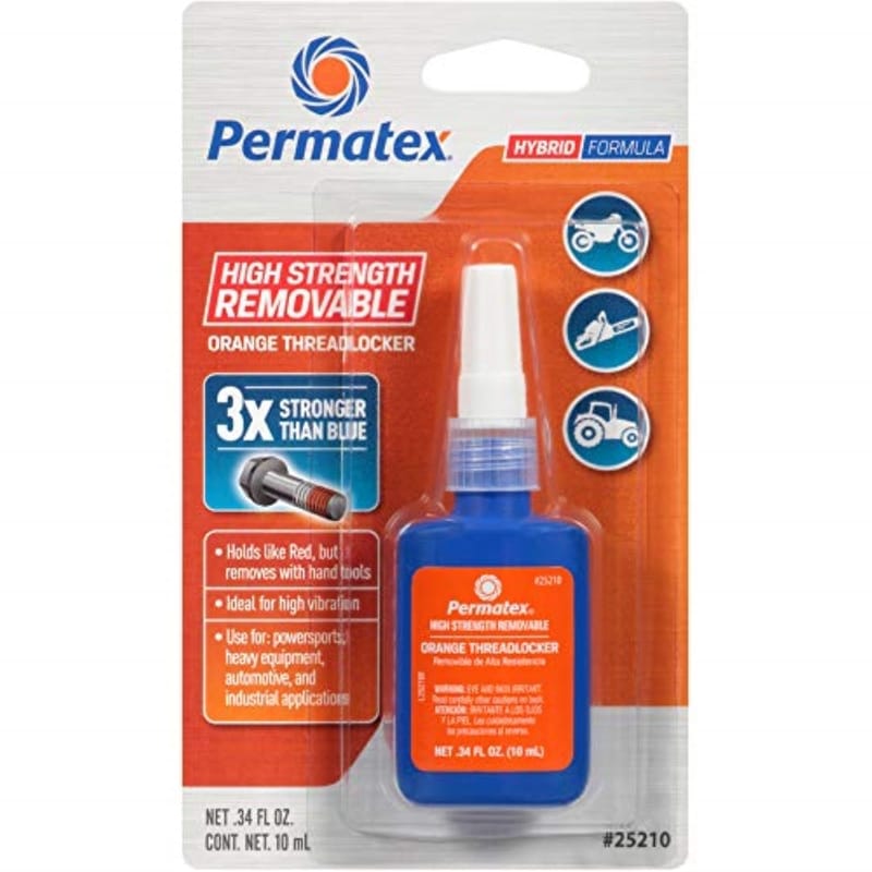 Permatex 25210 Thread Lckr Hybrid Orng