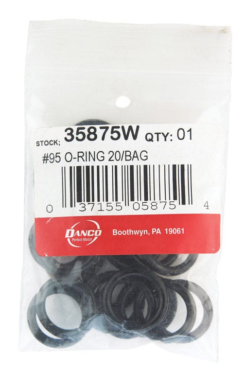 Danco 35875W 15/16 in. D X 11/16 in. D #95 Rubber O-Ring 20 pk