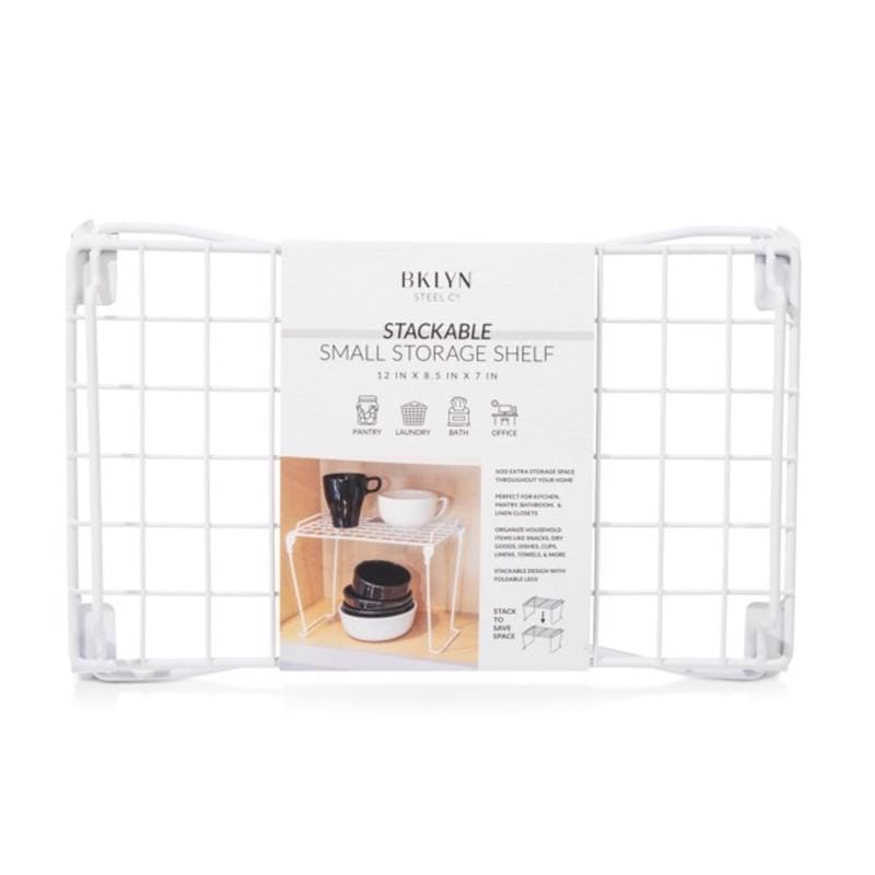 Core Home 46742-AC 2 in. H X 8 in. W X 12 in. L White Stackable Shelf