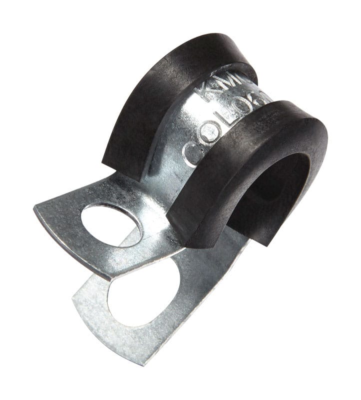Jandorf 61531 3/8 in. D Steel Cushion Clamp 2 pk