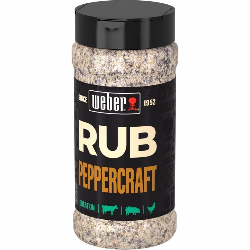 Weber 1201153 Peppercraft BBQ Rub 14 oz
