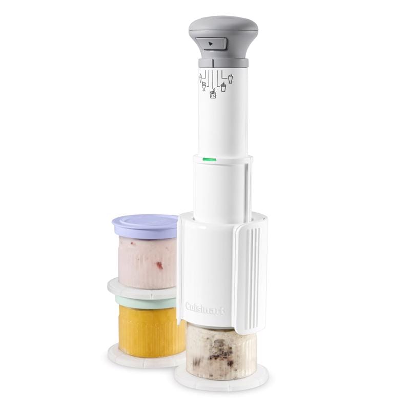 Cuisinart ICE-FD10 White 0.5 qt Ice Cream Maker 16 in. H X 9 in. W X 4 in. L