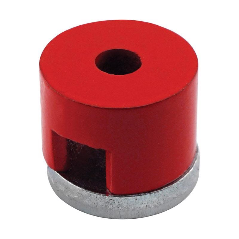 Magnet Source 07259 .5 Dia. in. L X .75 in. W Red Work Holding Magnet 4 lb. pull 1 pc