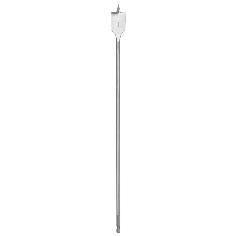 Milwaukee 48-27-0195 1 in. D X 16 in. L Flat Boring Auger Bit Carbon Steel 1 pc