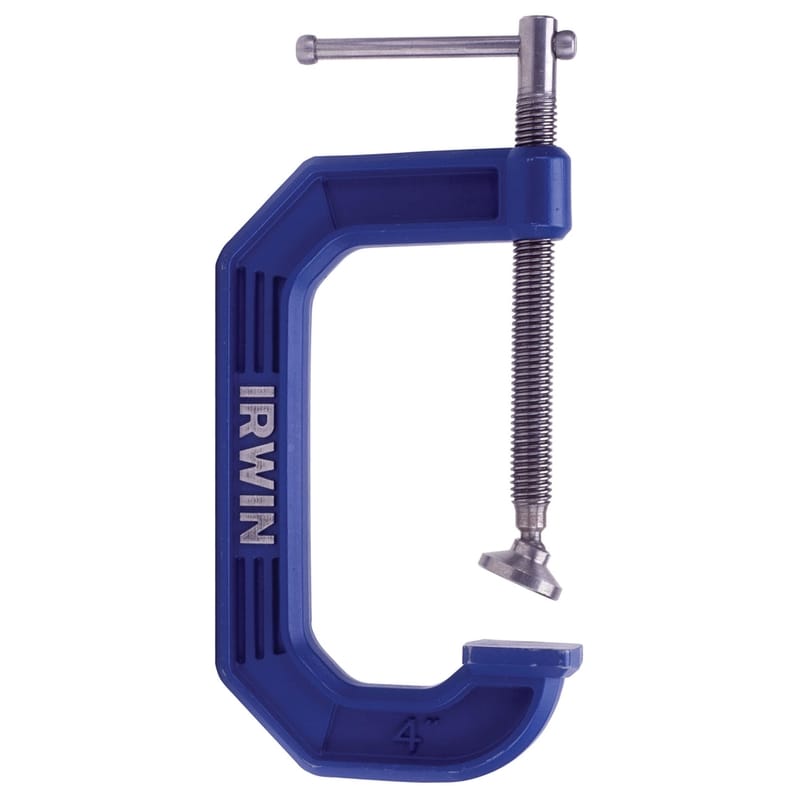 Irwin 225105 Quick-Grip 5 in. X 3-1/4 in. D Adjustable C-Clamp 900 lb 1 pc