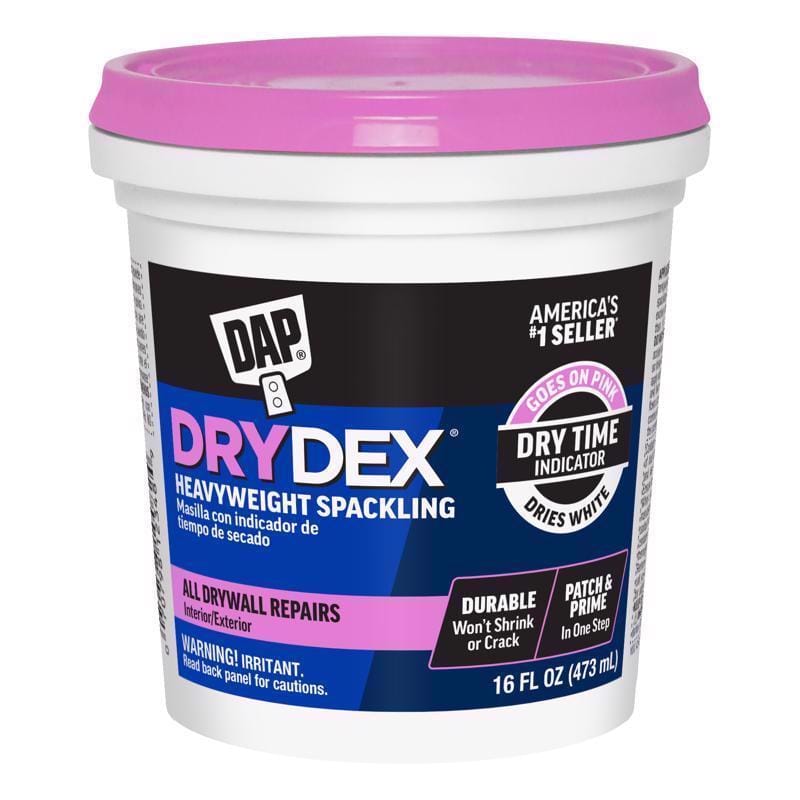 Dap 7079812348 Drydex Ready to Use Pink Spackling Compound 16 fl. oz.